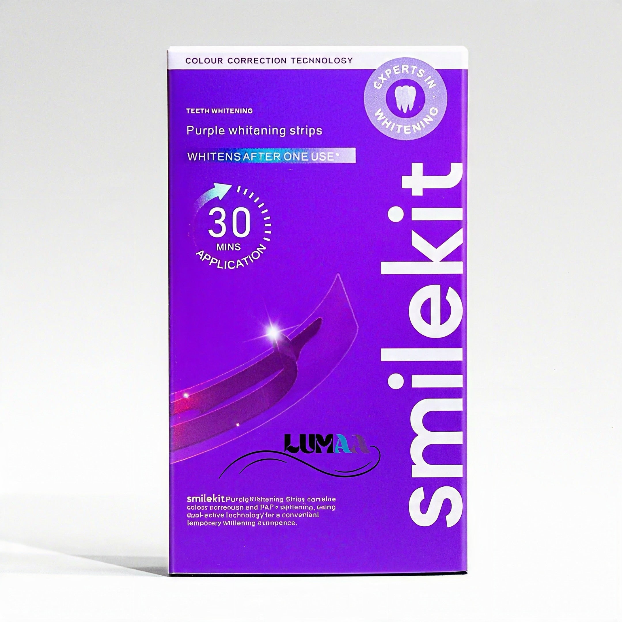 LUMAA Dual-Bright™ Purple Whitening Strips