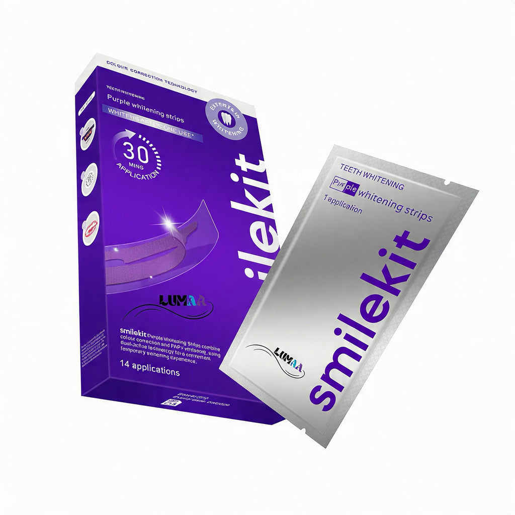 LUMAA Dual-Bright™ Purple Whitening Strips
